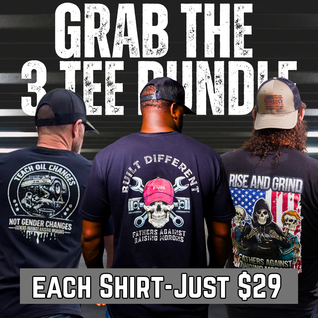 3 Tee Bundle | Each Shirt $29
