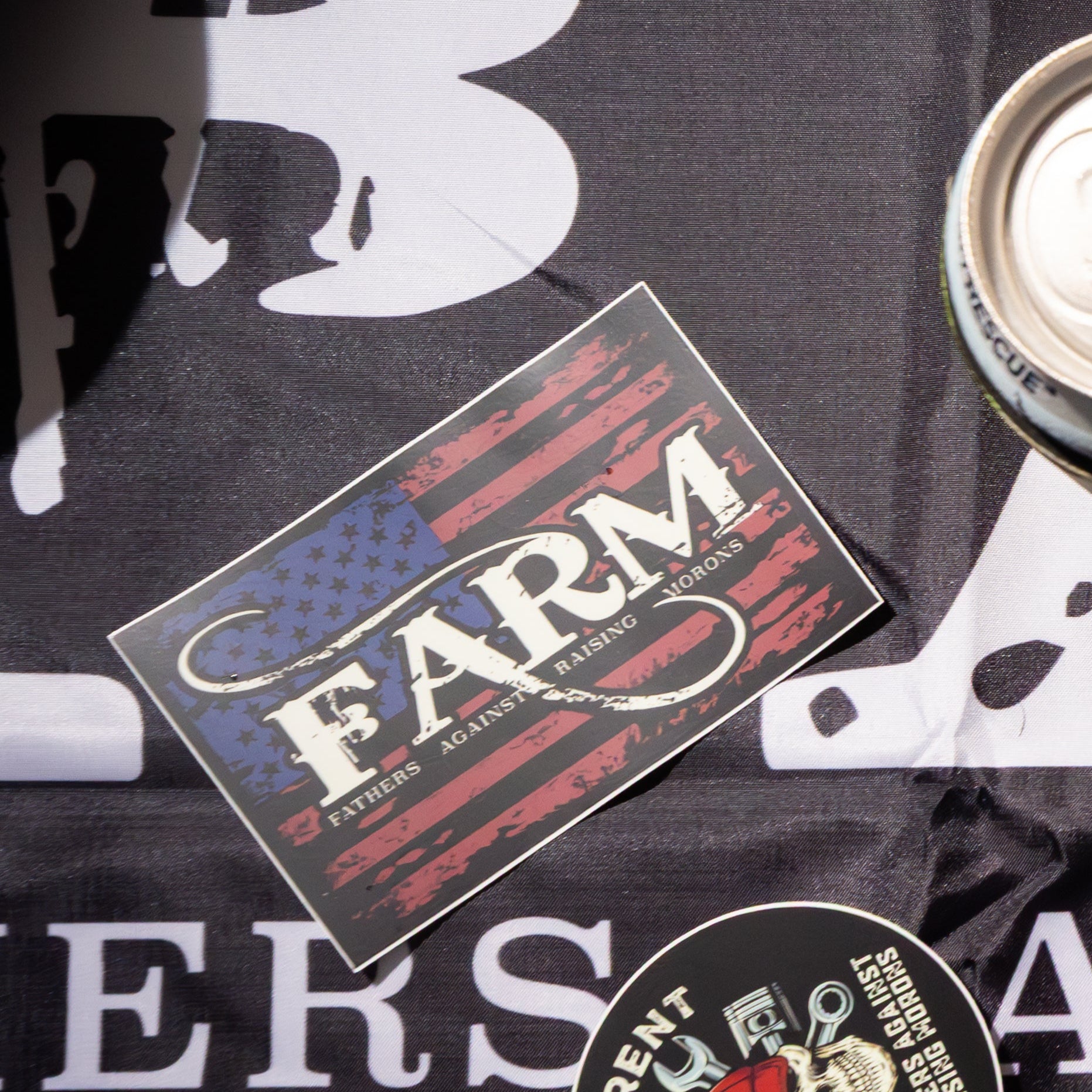 FARM American Flag Sticker