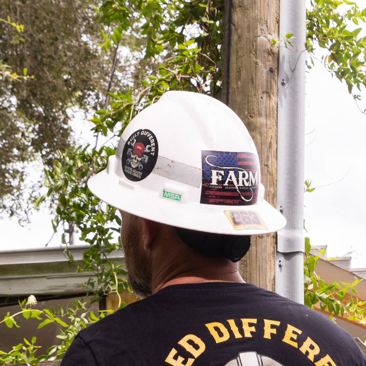 Built Different Sticker