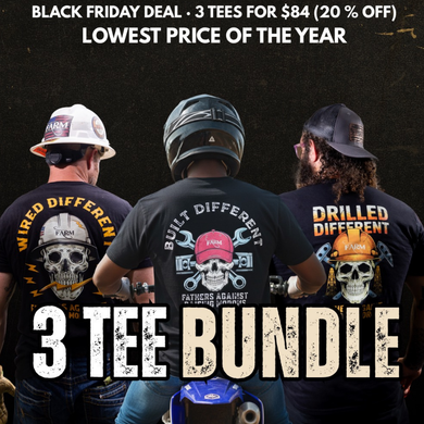 3 Tee Bundle - BLACK FRIDAY