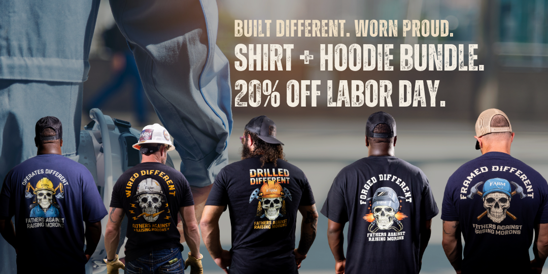 Labor Day Bundle: Shirt + Hoodie.