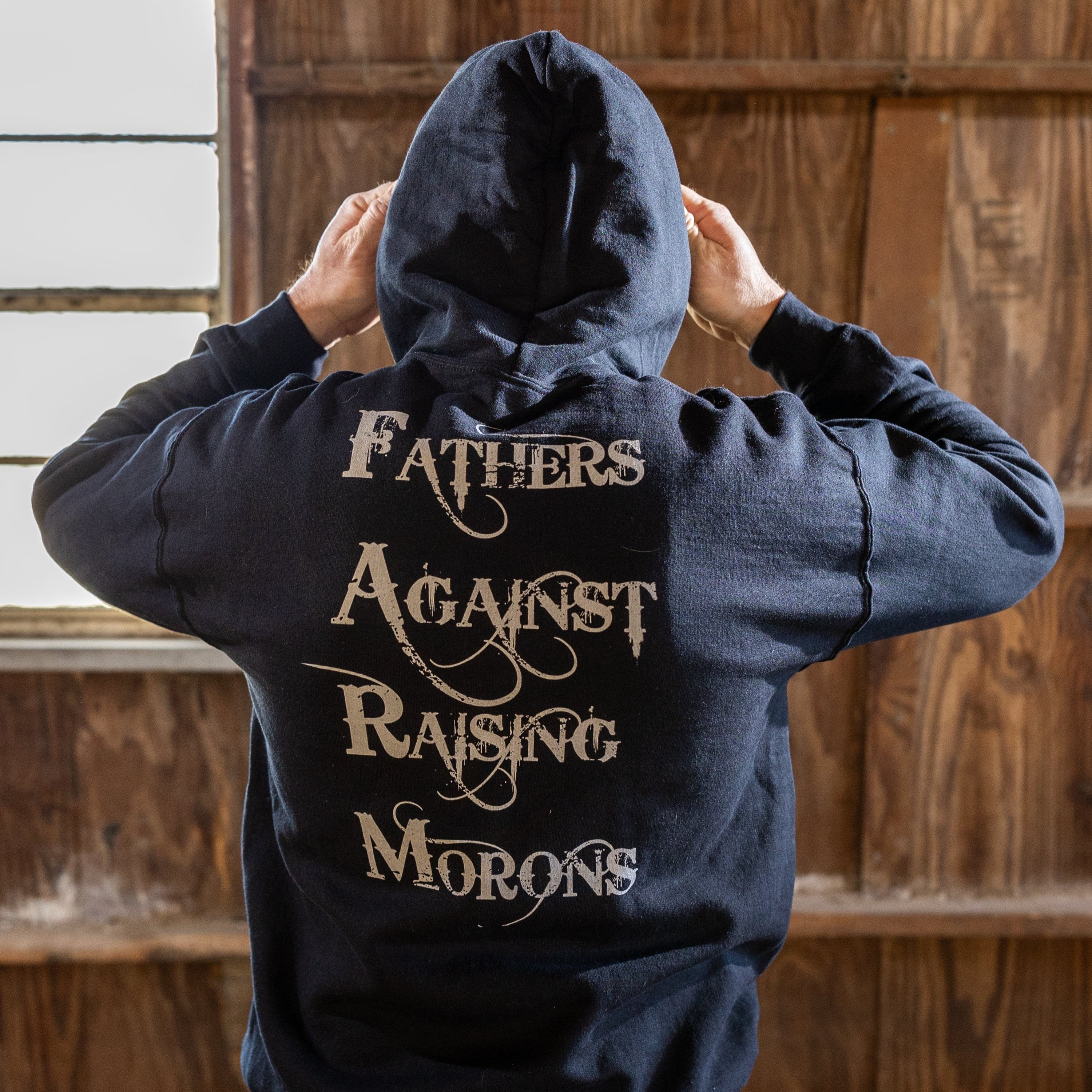 FARM black hoodie back in the barn