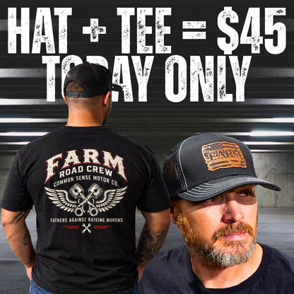 Hat + Tee Bundle - $45