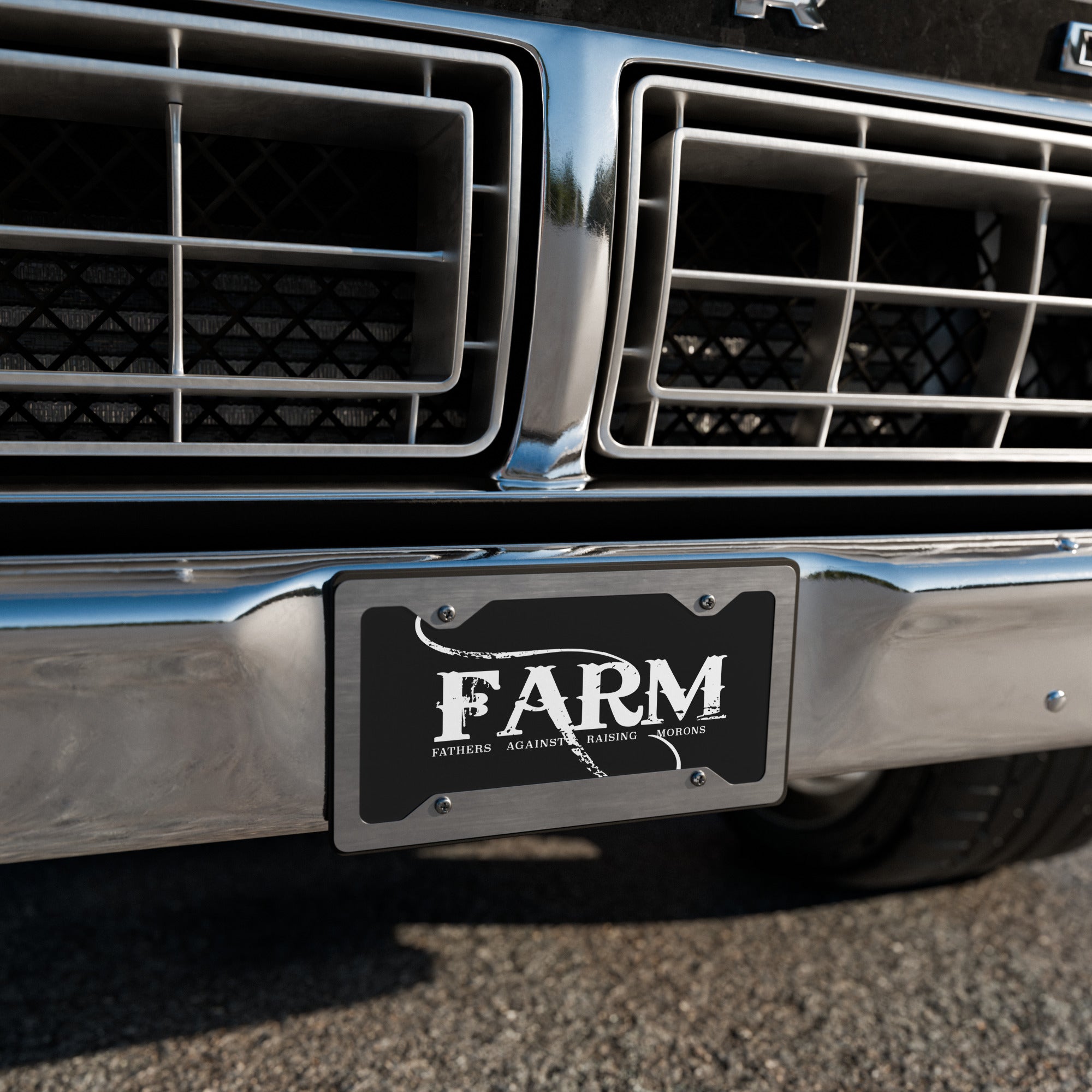 FARM License Plate